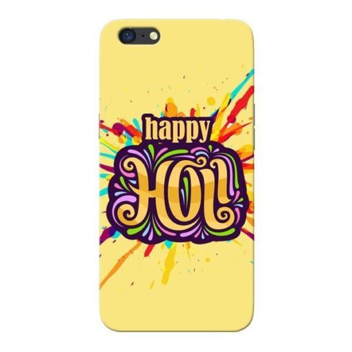 Happy Holi Oppo A71 Mobile Cover