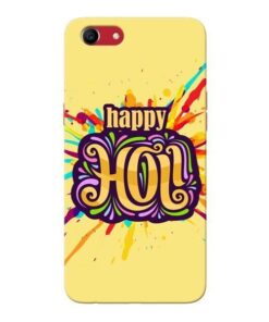 Happy Holi Oppo A83 Mobile Cover