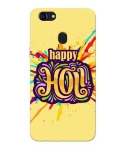 Happy Holi Oppo F5 Mobile Cover