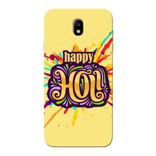 Happy Holi Samsung Galaxy J7 Pro Mobile Cover