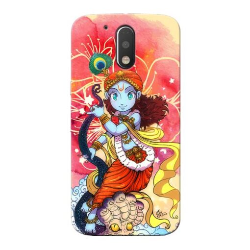 Hare Krishna Moto G4 Mobile Cover