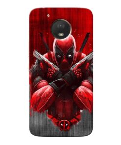 Hero Deadpool Moto E4 Plus Mobile Cover