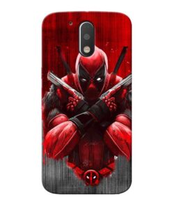Hero Deadpool Moto G4 Mobile Cover
