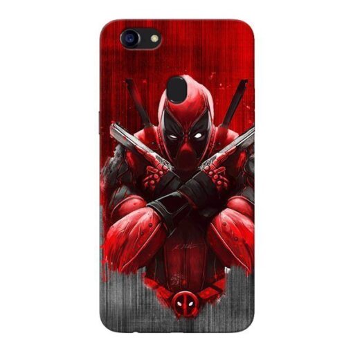 Hero Deadpool Oppo F5 Mobile Cover