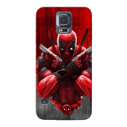Hero Deadpool Samsung Galaxy S5 Mobile Cover