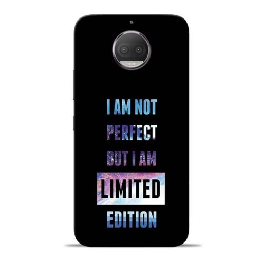 I Am Not Perfect Moto G5s Plus Mobile Cover