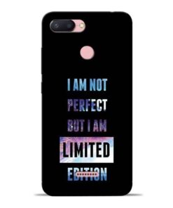 I Am Not Perfect Redmi 6 Mobile Cover