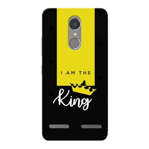 I am King Lenovo K6 Power Mobile Cover