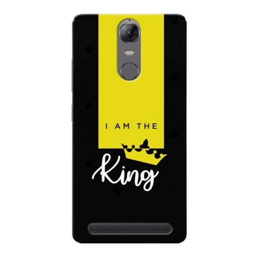 I am King Lenovo Vibe K5 Note Mobile Cover