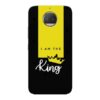 I am King Moto G5s Plus Mobile Cover