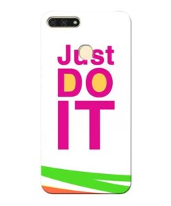 Just Do It Honor 7A Mobile Cover