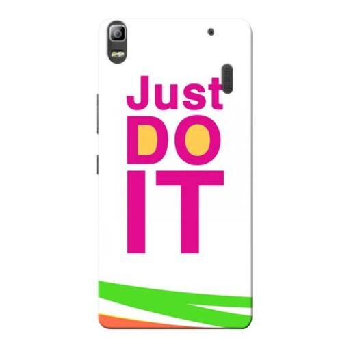 Just Do It Lenovo K3 Note Mobile Cover