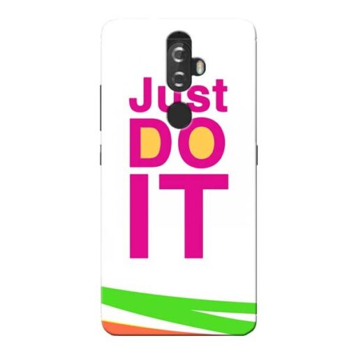 Just Do It Lenovo K8 Plus Mobile Cover