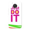 Just Do It Moto E4 Plus Mobile Cover
