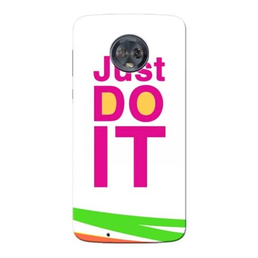 Just Do It Moto G6 Mobile Cover