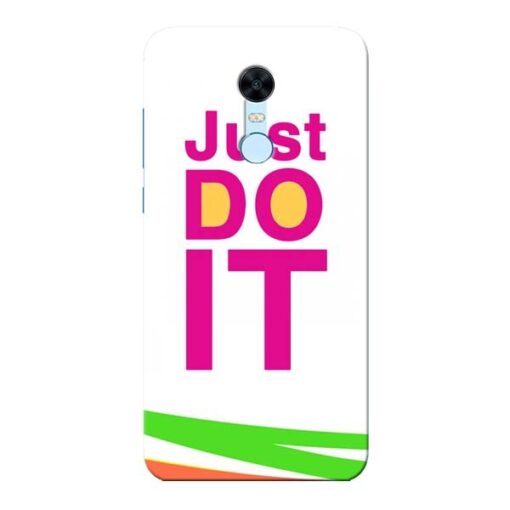Just Do It Xiaomi Redmi Note 5 Mobile Cover