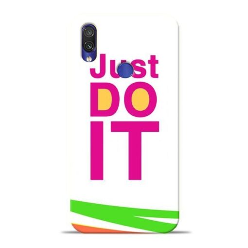 Just Do It Xiaomi Redmi Note 7 Mobile Cover
