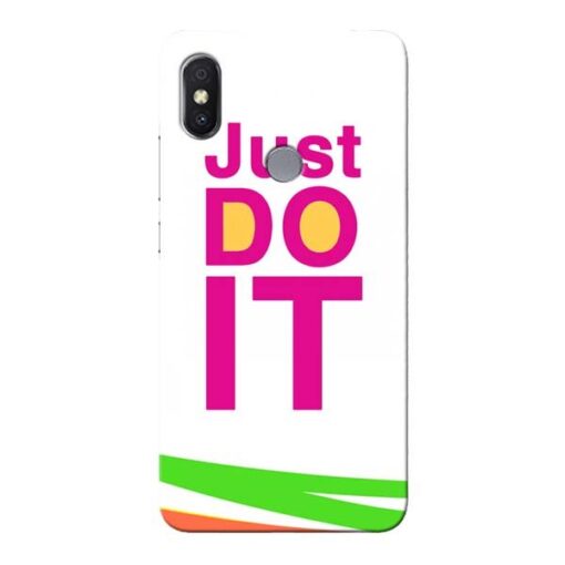 Just Do It Xiaomi Redmi Y2 Mobile Cover