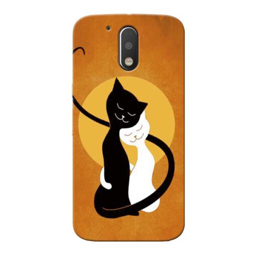 Kitty Cat Moto G4 Plus Mobile Cover