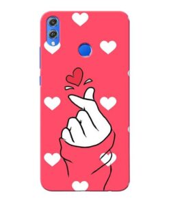 Little Heart Honor 8X Mobile Cover