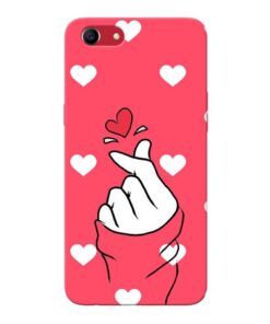 Little Heart Oppo A83 Mobile Cover