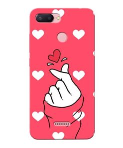 Little Heart Xiaomi Redmi 6 Mobile Cover
