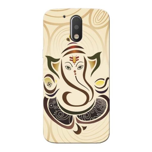 Lord Ganesha Moto G4 Plus Mobile Cover