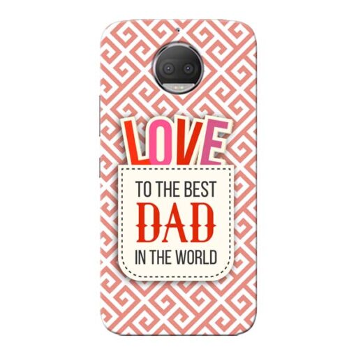 Love Dad Moto G5s Plus Mobile Cover