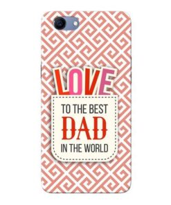 Love Dad Oppo Realme 1 Mobile Cover
