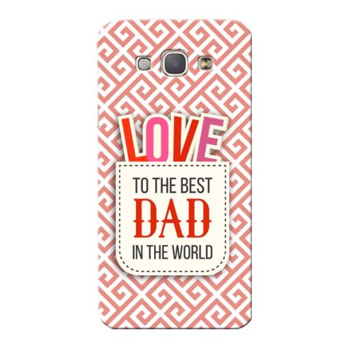 Love Dad Samsung Galaxy A8 2015 Mobile Cover