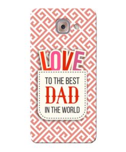 Love Dad Samsung Galaxy J7 Max Mobile Cover