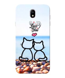 Love You Samsung Galaxy J7 Pro Mobile Cover