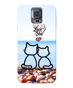 Love You Samsung Galaxy S5 Mobile Cover