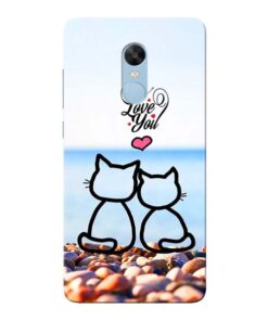 Love You Xiaomi Redmi Note 4 Mobile Cover