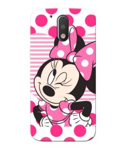 Minnie Mouse Moto G4 Plus Mobile Cover