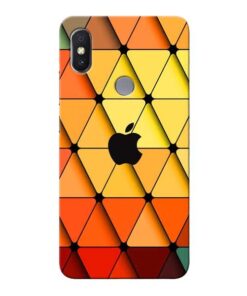 Neon Apple Xiaomi Redmi Y2 Mobile Cover