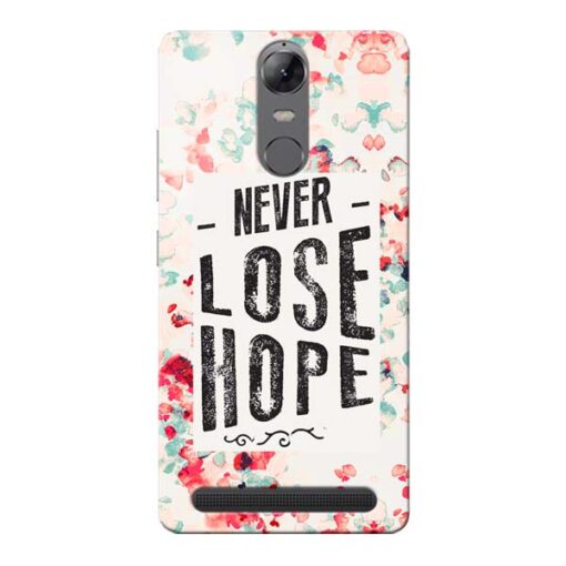 Never Lose Lenovo Vibe K5 Note Mobile Cover