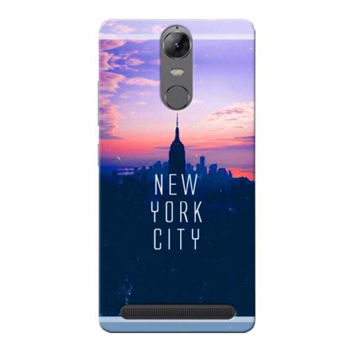 New York City Lenovo Vibe K5 Note Mobile Cover