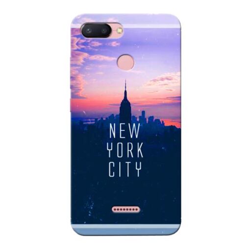 New York City Xiaomi Redmi 6 Mobile Cover