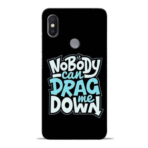 Nobody Can Drag Me Redmi S2 Mobile Cover