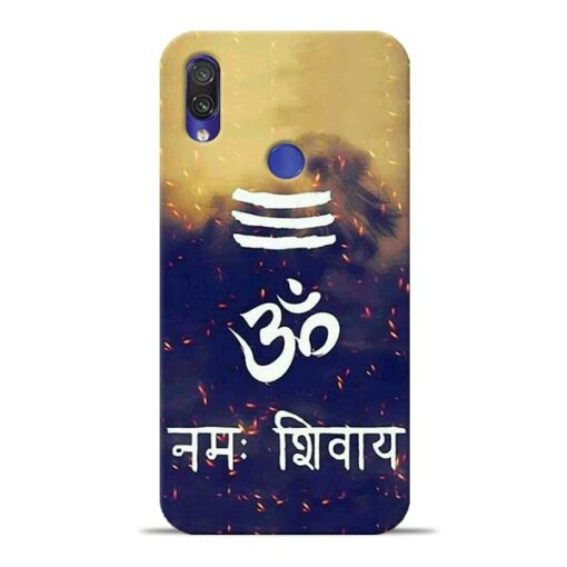 Om Namah Shivaya Redmi Note 7 Mobile Cover