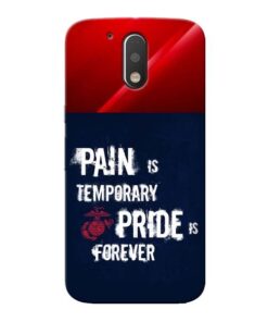 Pain Is Moto G4 Plus Mobile Cover