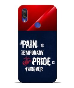 Pain Is Xiaomi Redmi Note 7 Mobile Cover