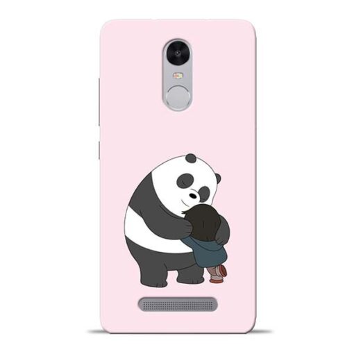 Panda Close Hug Redmi Note 3 Mobile Cover
