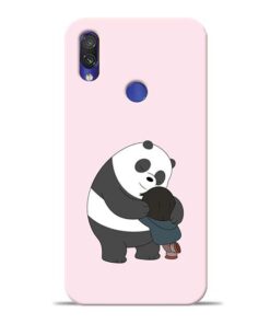 Panda Close Hug Redmi Note 7 Pro Mobile Cover