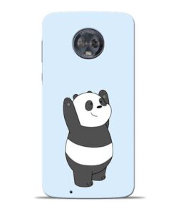 Panda Hands Up Moto G6 Mobile Cover
