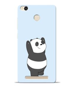 Panda Hands Up Redmi 3s Prime Mobile Cover