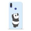 Panda Hands Up Redmi Note 7 Mobile Cover
