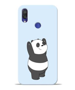 Panda Hands Up Redmi Note 7 Pro Mobile Cover