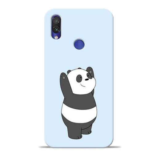 Panda Hands Up Redmi Note 7 Pro Mobile Cover